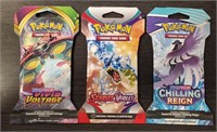 (3) Sealed Pokémon Booster Packs #1