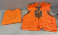 XL Rugged Outdoor Hunting Vest & Crew Neck