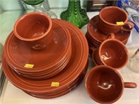 (24) Pieces of Fiestaware