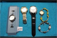 NICE LOT OF WATCHES INCLUDING NEW