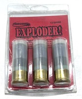 (3) Rnds 12 Guage (Exploder)