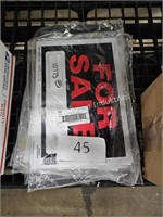 24ct “for sale” signs