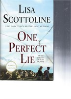One Perfect Lie Lisa Scottoline signed book