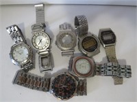 LOT ASSORTED  WATCHES- AS IS ,  NOT TESTED