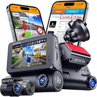 NEW $400 WiFi Dash Cam Front & Rear w/Touch Screen
