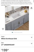 UNDERMOUNT KITCHEN SINK (NEW)