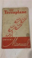 1937 Hudson Terraplane Owner’s Manual