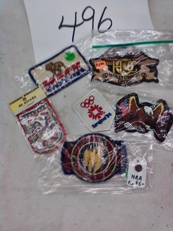 EMBROIDERED PATCH LOT