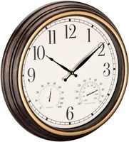 Waterproof Outdoor Clock, NEW