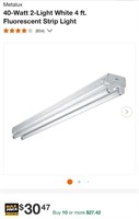 FLUORESCENT STRIP LIGHT (OPEN BOX)