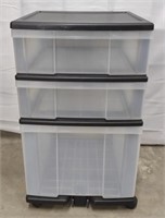 3-Drawer Cart Storage Organizer