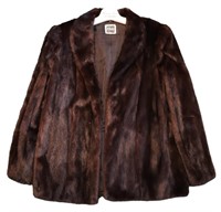 Jacques Aran Mink Fur Jacket SzL