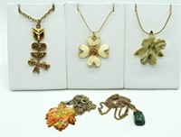 5 Nature Themed Necklaces