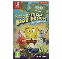 Nintendo switch game Battle for Bikini bottom