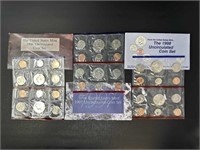 1996,1997,1998 US Mint Uncirculated Coin Sets