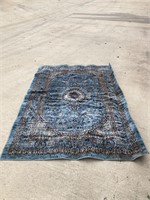 LIGHT TEAL COLOR RUG