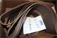 (27) 4â€ x 54â€ Sanding Belts
