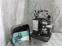 Bell & Howell Movie Projector w/Case & Editor