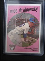 1959 TOPPS #407 MOE DRABOWSKY CUBS