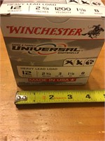 25 Winchester 12g 2 3/4 shells 8 shot
