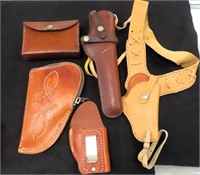 Leather: Holsters, Pistol Case & More