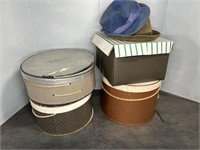 VINTAGE HATS AND BOXES