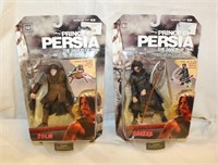 2 Prince of Persia Action Figures, NIB