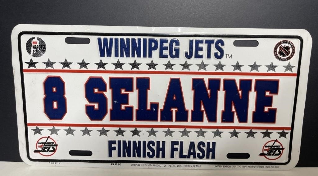 Winnipeg Jets #8, Selanne, Winnipeg Jets NHL