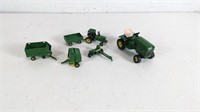 Set of Miniature Toy Farm Vehicle