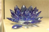 Artglass Lotus Candle Holder?