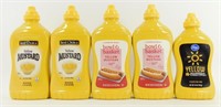 ** 5 New Yellow Mustard 20 oz. Bottles -
