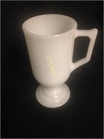 White Spanish Coffee Mugs x 11