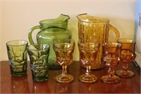 Glass Pitchers & Tumblers