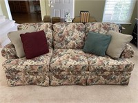 Broyhill Floral Upholstered Sofa