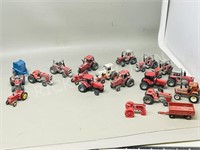 17- vintage farm tractors