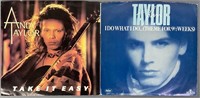 John Taylor & Andy Taylor Vinyl 45 Singles