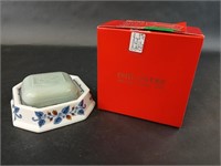 Estee Lauder Porcelain Soap Dish & Cake Soap