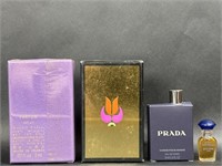 Three Guerlain Parfums & Prada Amber