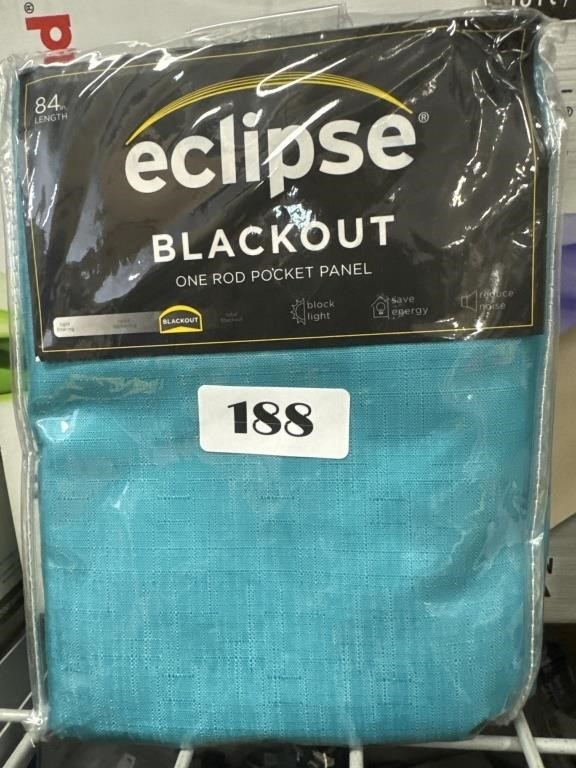 Eclipse Blackout One Rod Pocket Panel 42"x84”