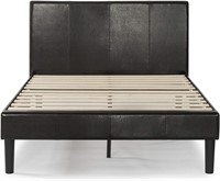 Zinus Gerard King Bed  Faux Leather