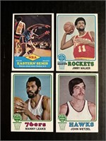 LOT OF (82) 1973 TOPPS NBA BASKETBALL TRADING CARD
