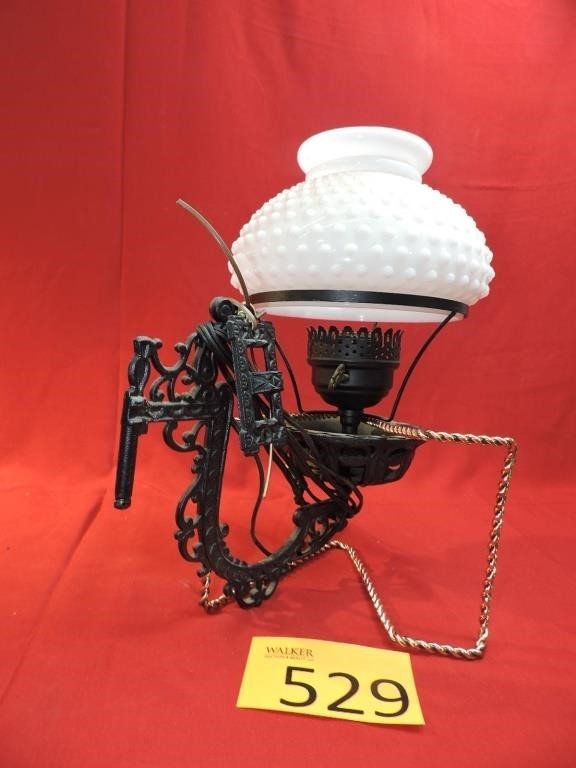 Electric Cast Iron Swivel lamp