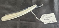 hess straight razor