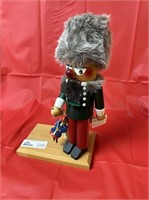 approx 12 inch tall nut cracker in Russian hat