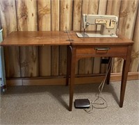 Vintage Singer sewing machine table