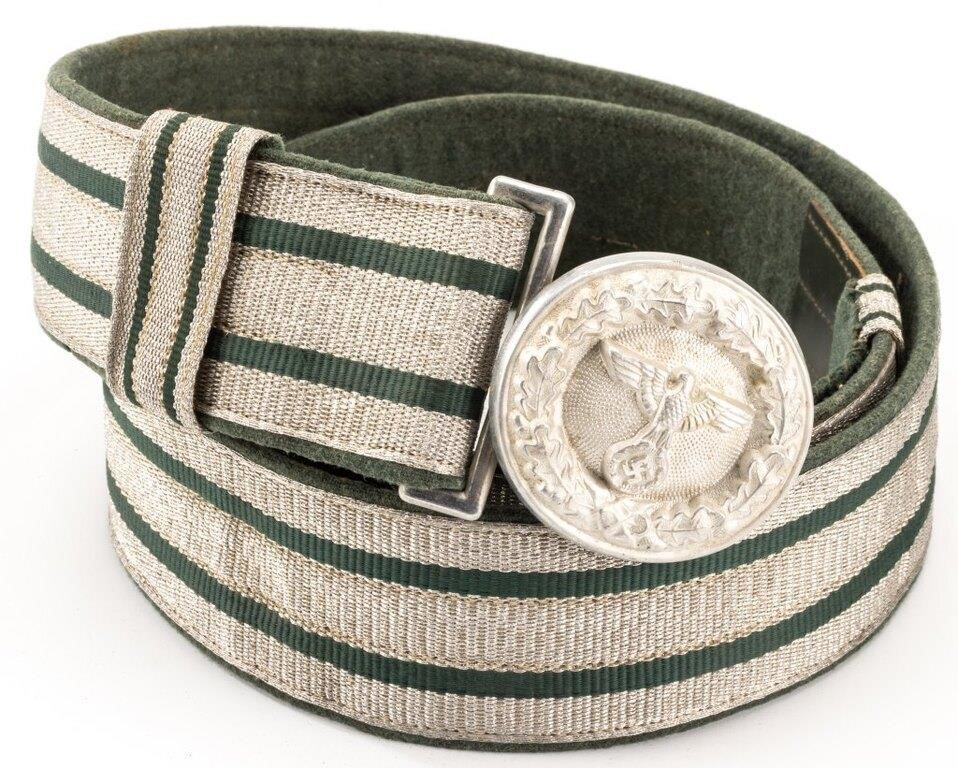 Forestry Official’s Brocade Belt and Buckle