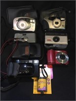Variety of (6) Cameras