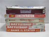 Assorted Board Games See Info