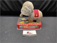 Vintage Jumbo bubble blowing elephant