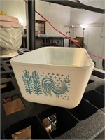 1970's Pyrex Amish Butter Print Small Loaf Dish